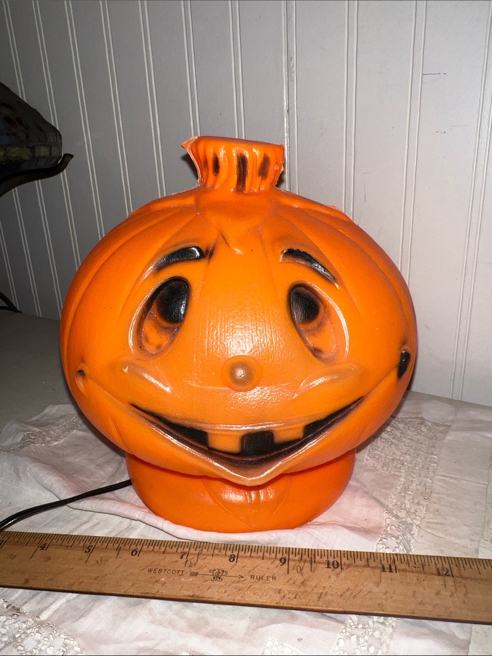 Vintage Bayshore Halloween Pumpkin blow mold